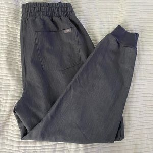 FIGS exclusive womens graphite Zamora high waisted joggers